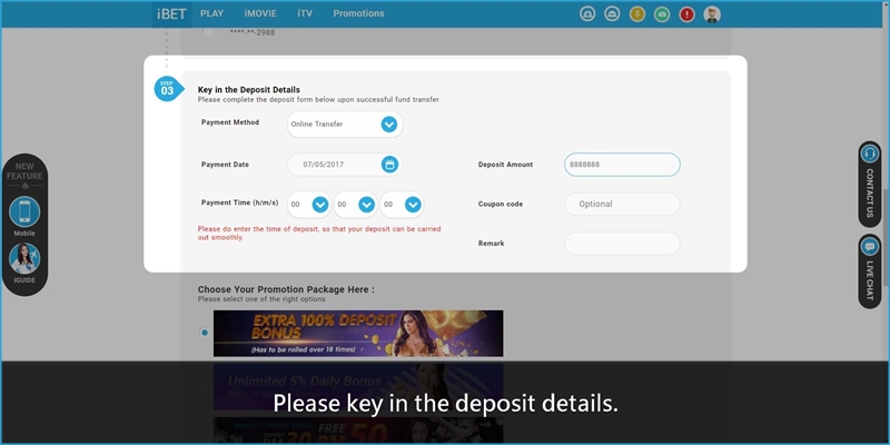iBET Online Casino Guides You To Get 100% Welcome Bonus